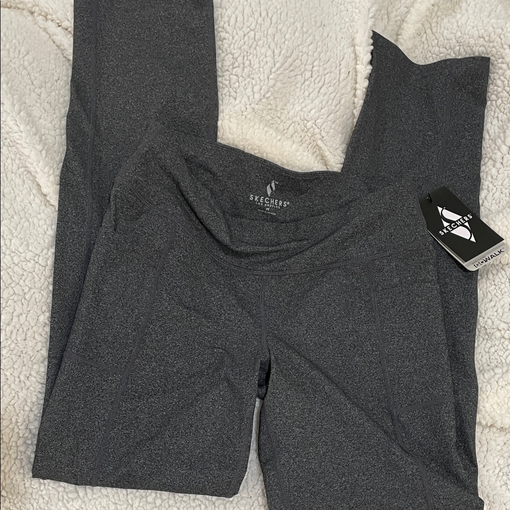 Skechers Gray Slightly Flared M